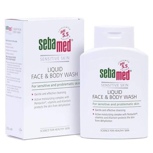 Sebamed Liquid Face And Body Wash